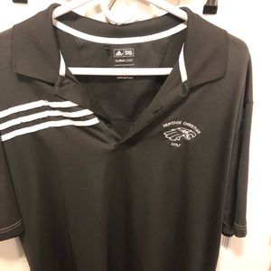 Adidas Black Performance Golf Polo